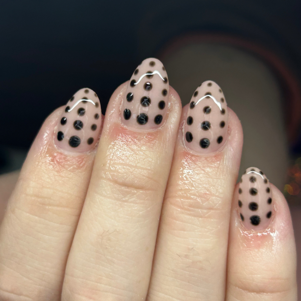 Simple Design at A.L ~ Nails in Agawam, MA