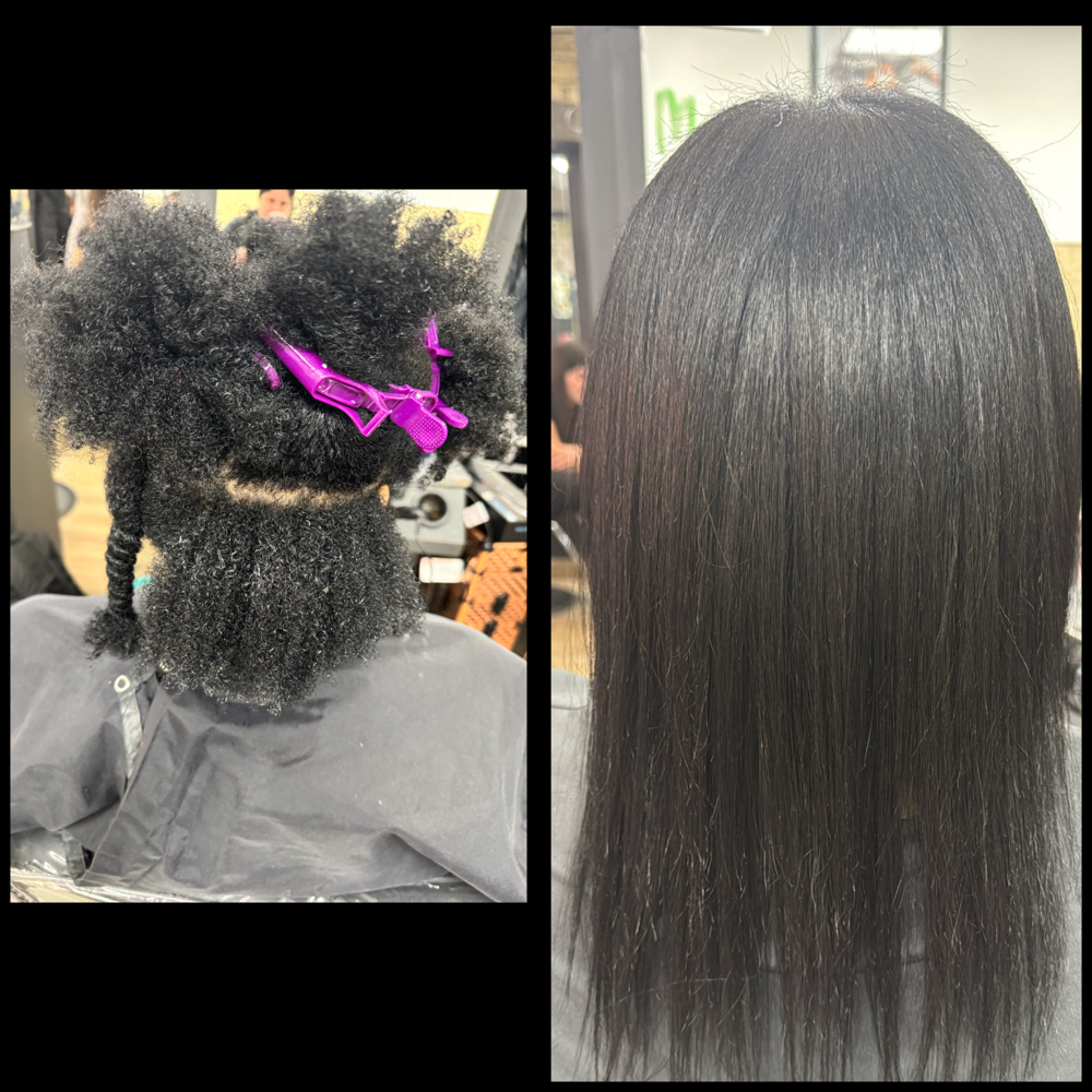 Signature Silk Press at Flawless Beauty in Junction City, KS