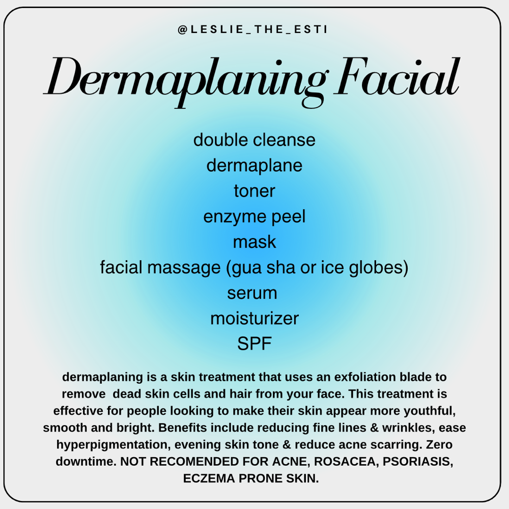 Dermaplaning Facial