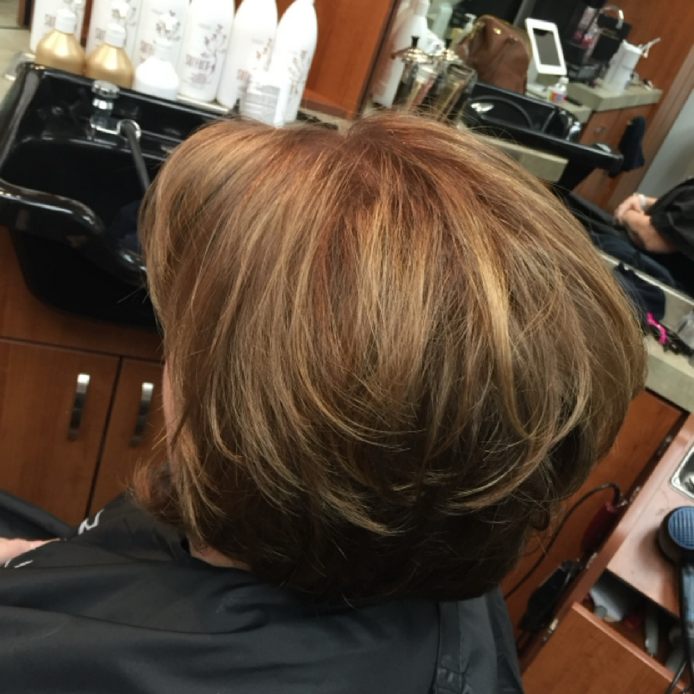 Retouch Base Color at Vintage Beauty Bar in 23060