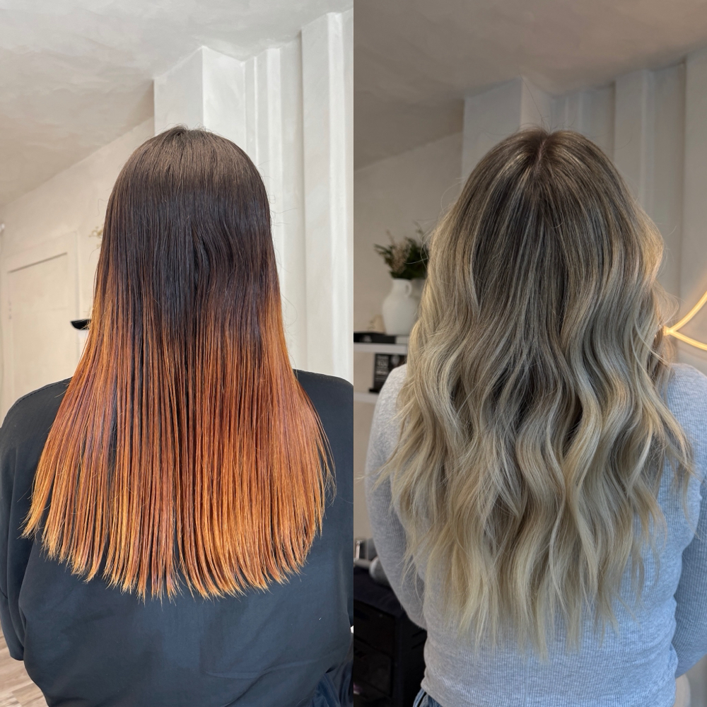 Color Correction at Luxe and Mane Co in Spring, TX
