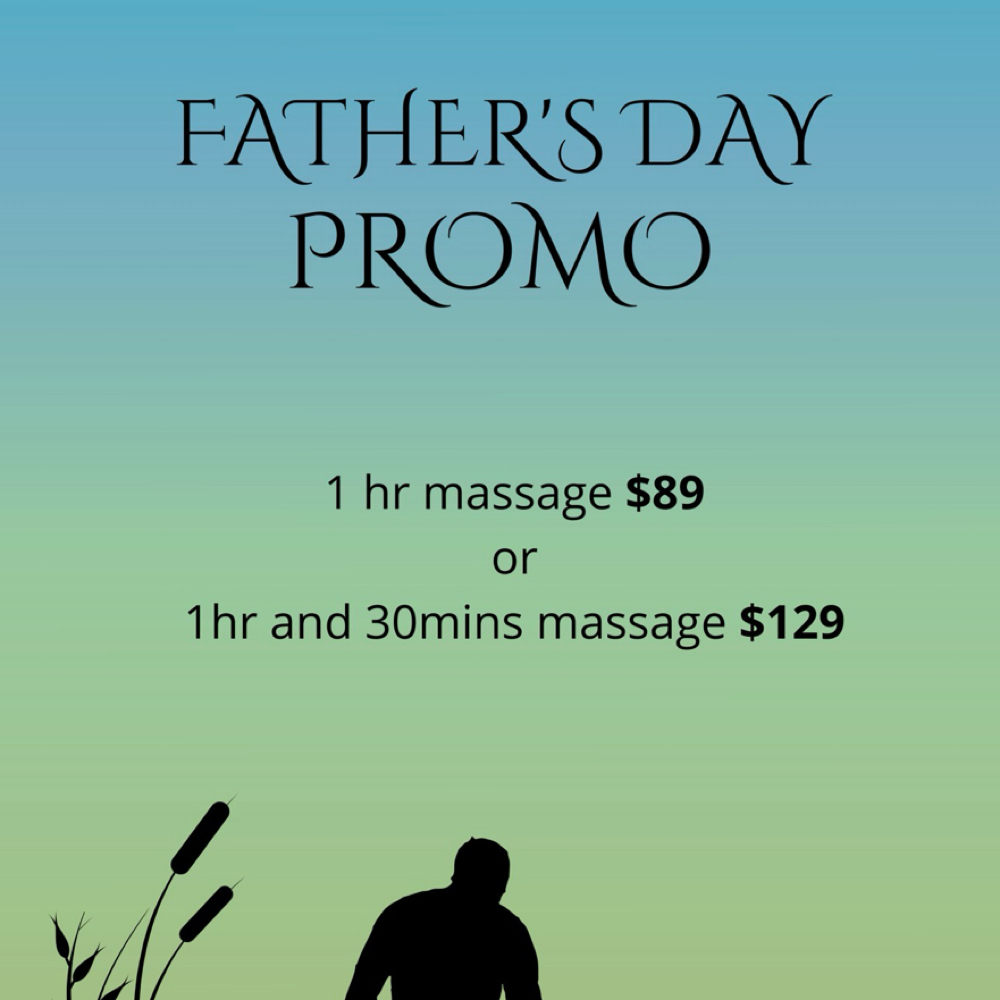 Father’s Day Promo 60min at KD Massage and Wellness in Rutherford, NJ