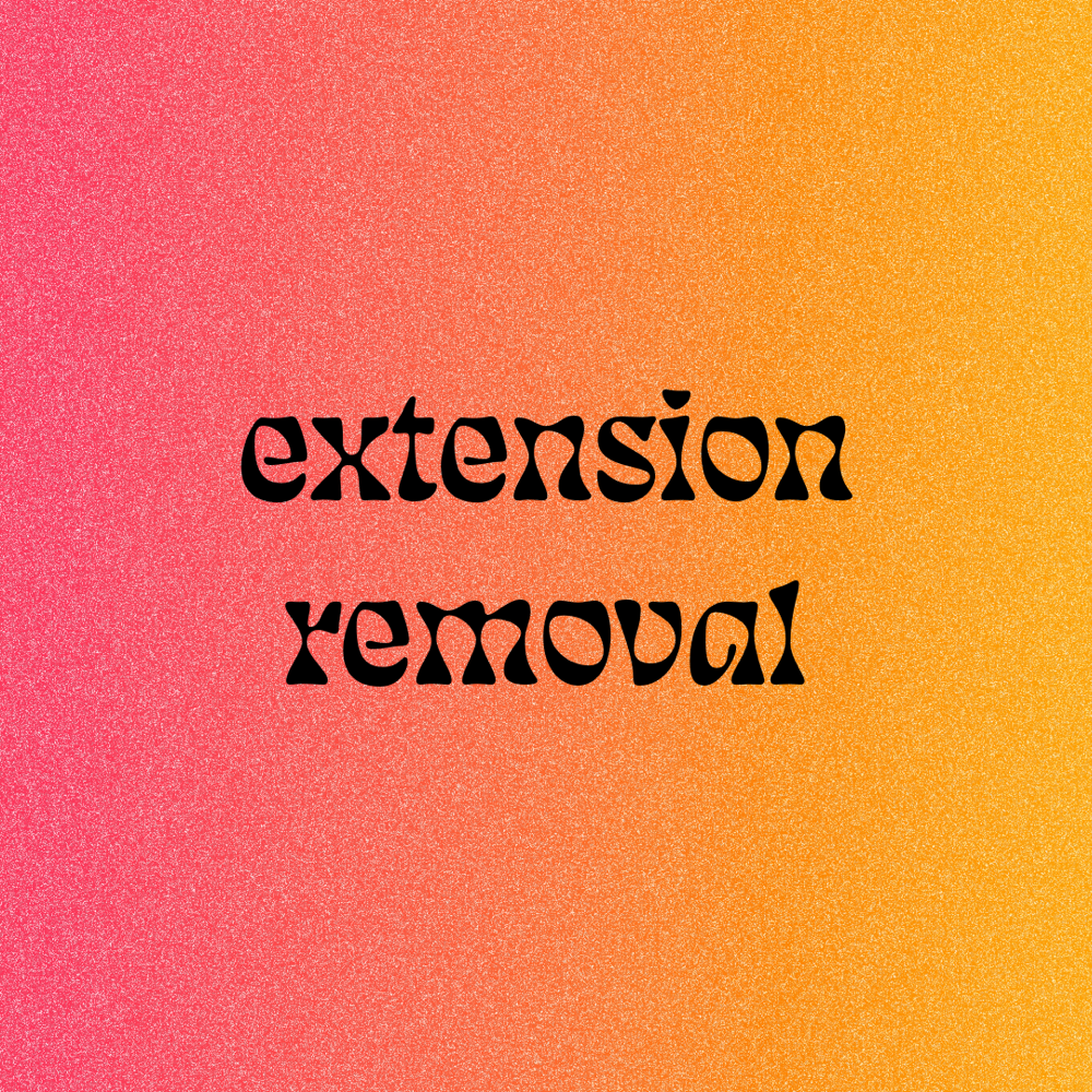 extension removal at october raine studio in temecula, CA
