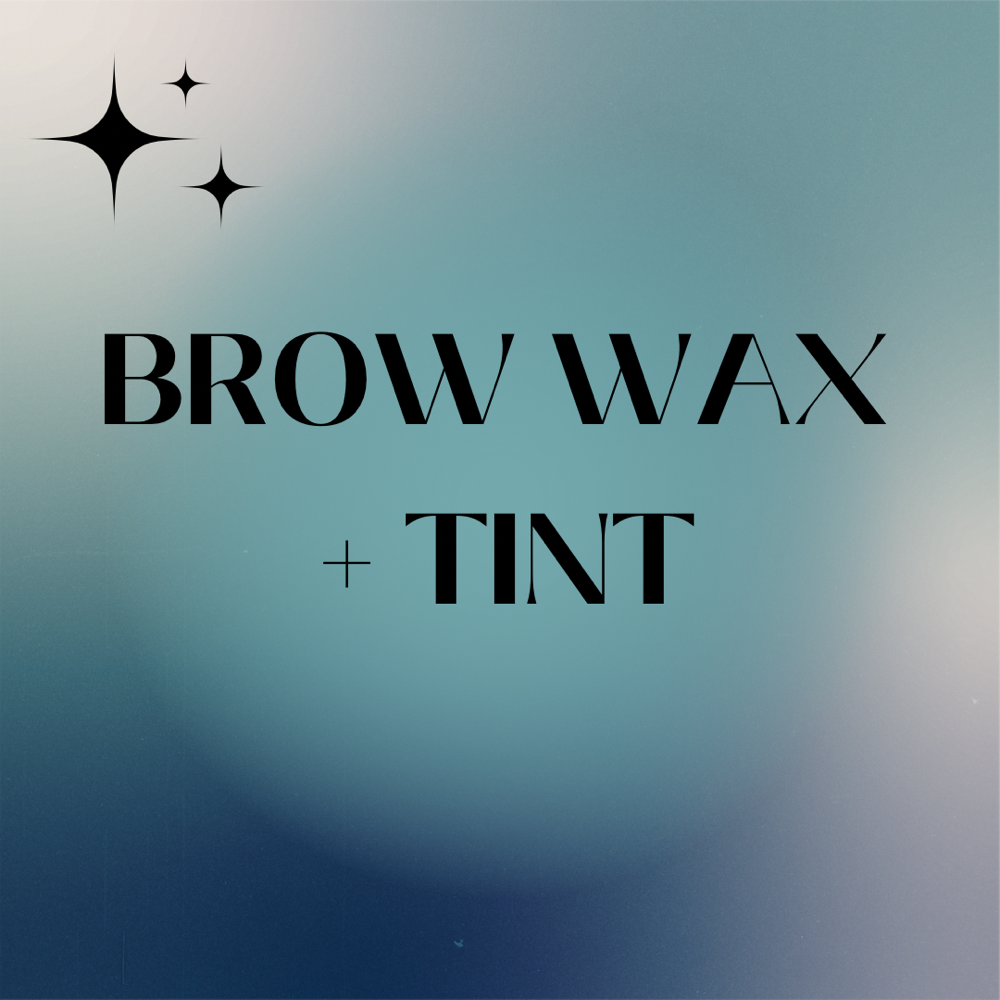 BROW WAX + TINT