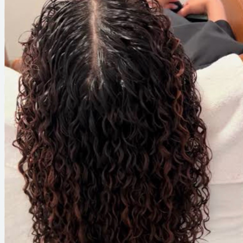 Curly Perm at Creative Impression Hair Salon in Arlington, TX