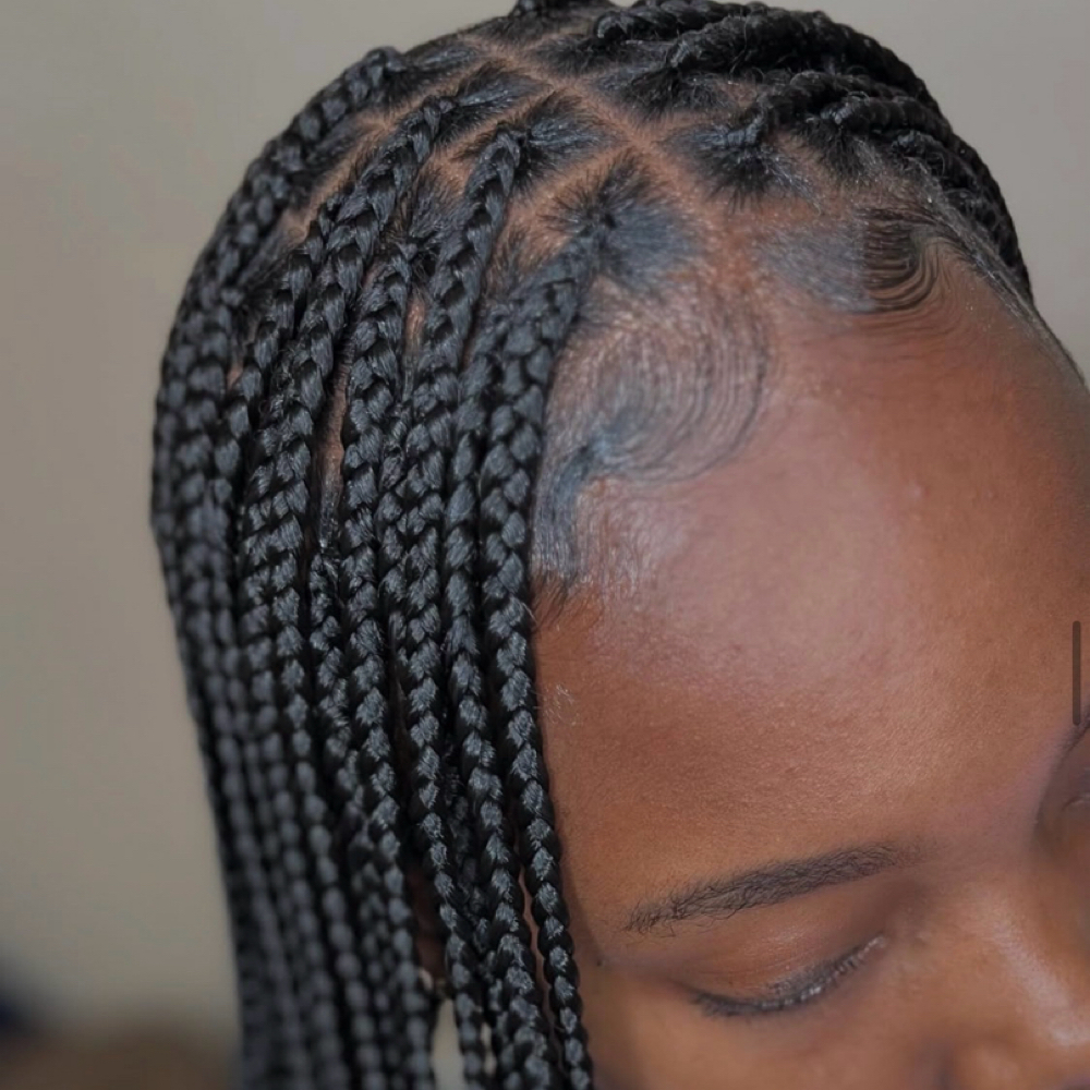 Smedium Knotless Plaits at Livloveplaits in Pembroke Pines, FL