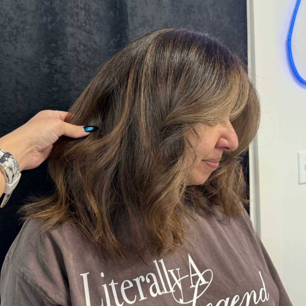 Face Frame Foil Refresh at KillerQueenHair in Harlingen, TX