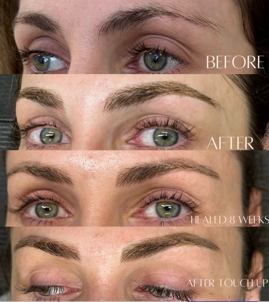 Brow Tattoo first session
