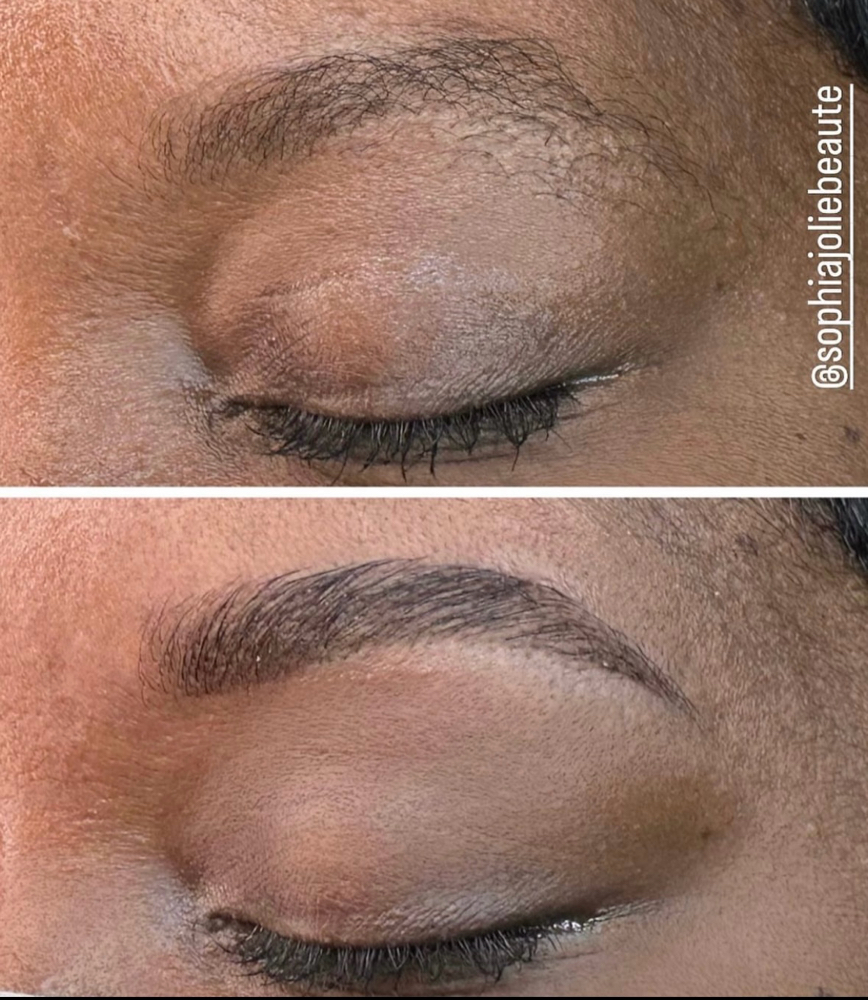 Eyebrow Wax & Tint. CLICK INFO