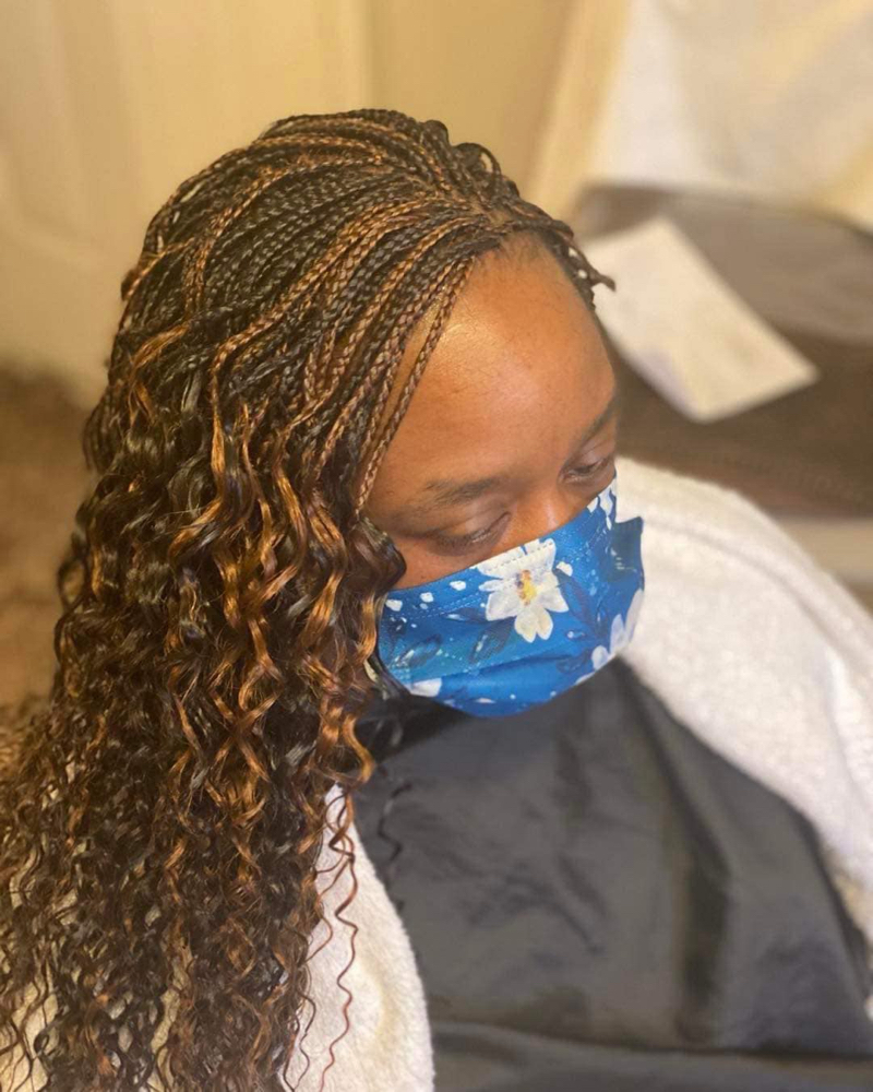 Micros at Tima hair braiding in Greensboro, NC