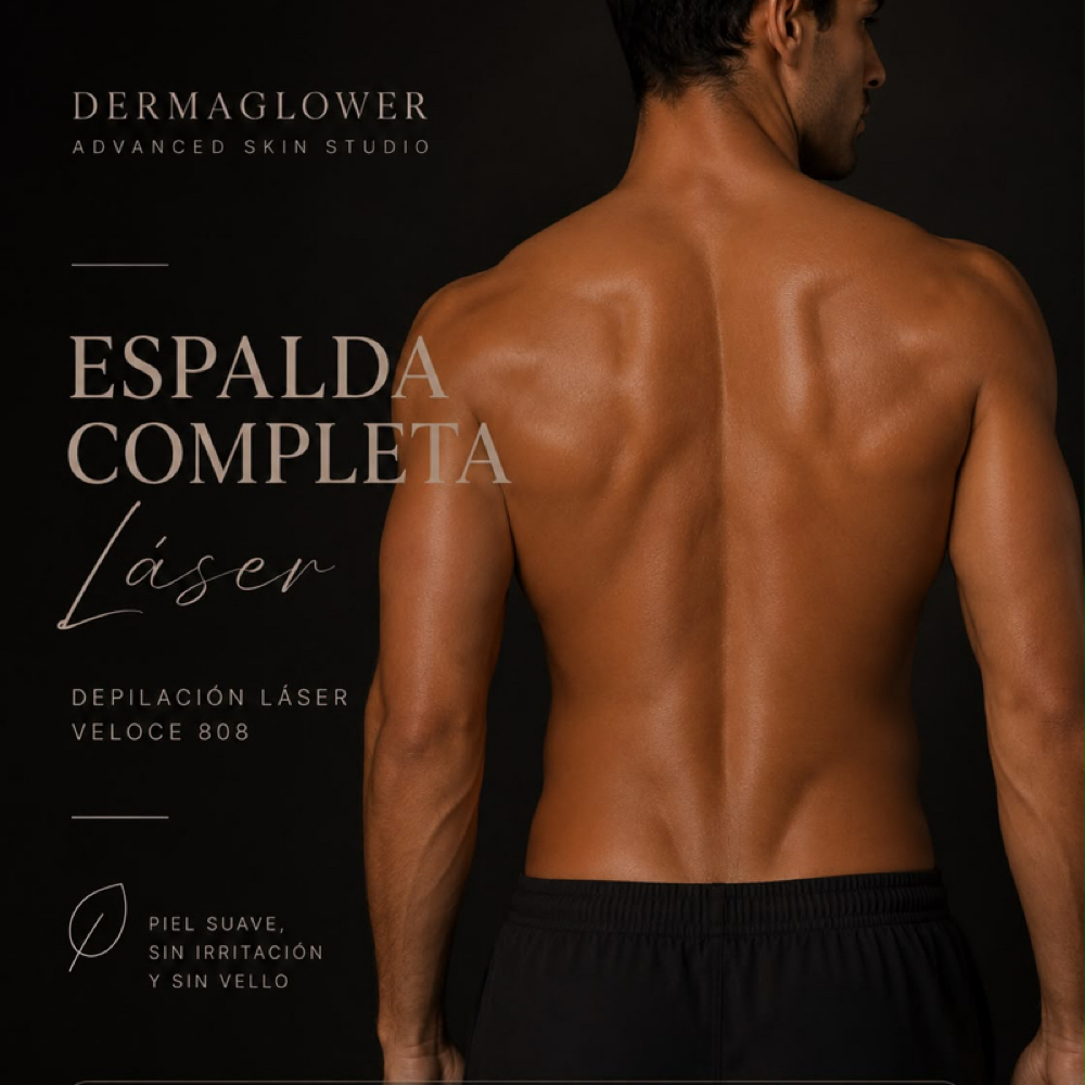 Full Back Laser | Espalda Completa at Dermaglower Beauty Studio LLC in Bronx, NY