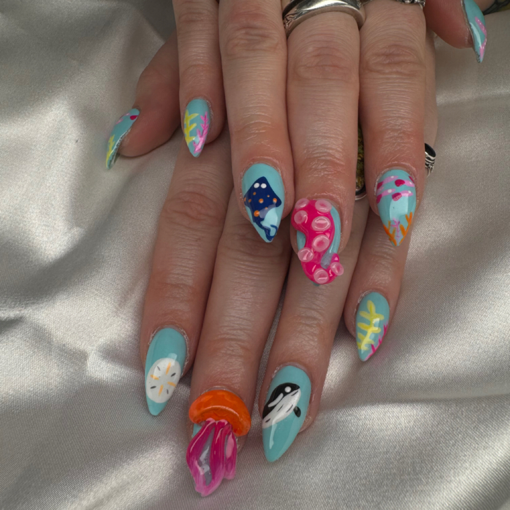 Nail Art Teir 3 at Poison Ivy Nails in Chardon, OH