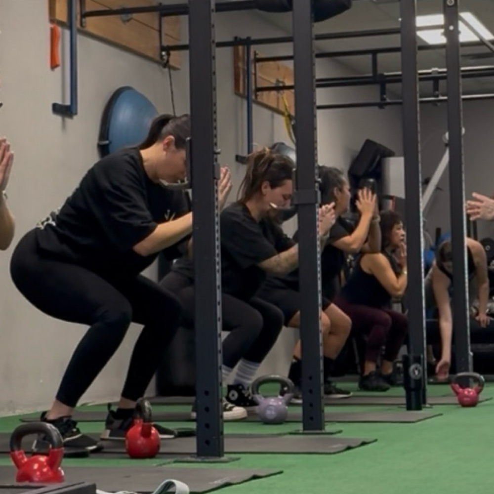 Group Training at Unstoppable Her in Acton, CA