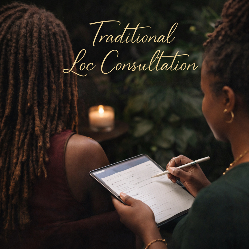 Traditional Loc Consultation at Loc Kween Studios in Woodbridge, VA