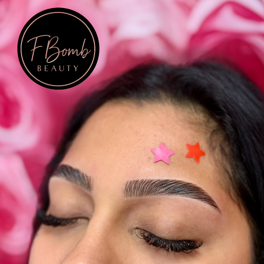 Eyebrow Lamination at F Bomb Beauty in Laredo, TX