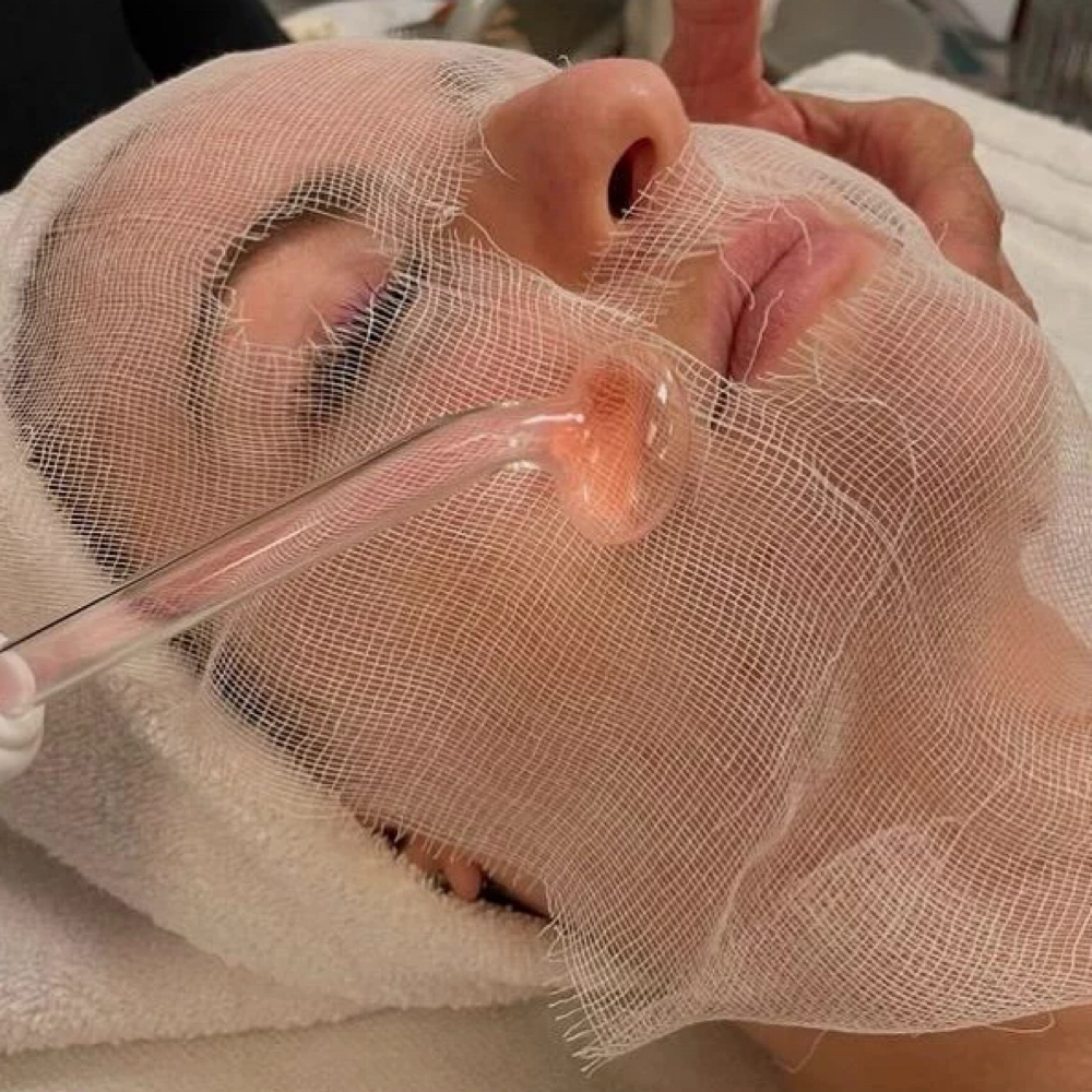 High Frequency Facial at Golden Flower Esthetics in Weatherford, TX