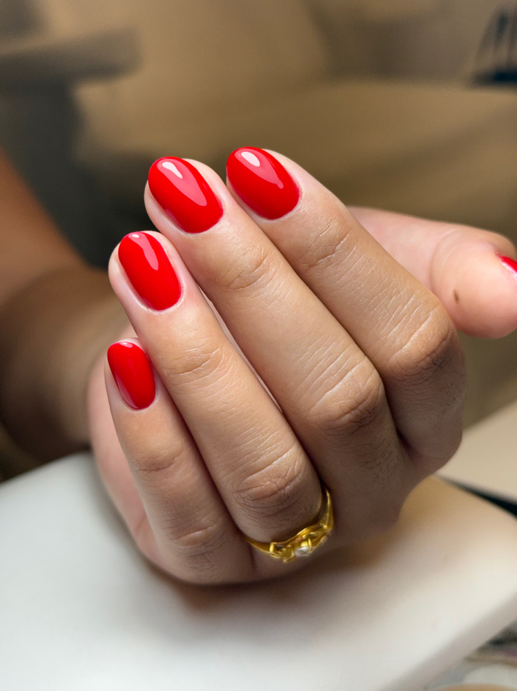 Dry Manicure Gel Polish at CorAly Nails West Hartford in West Hartford, CT