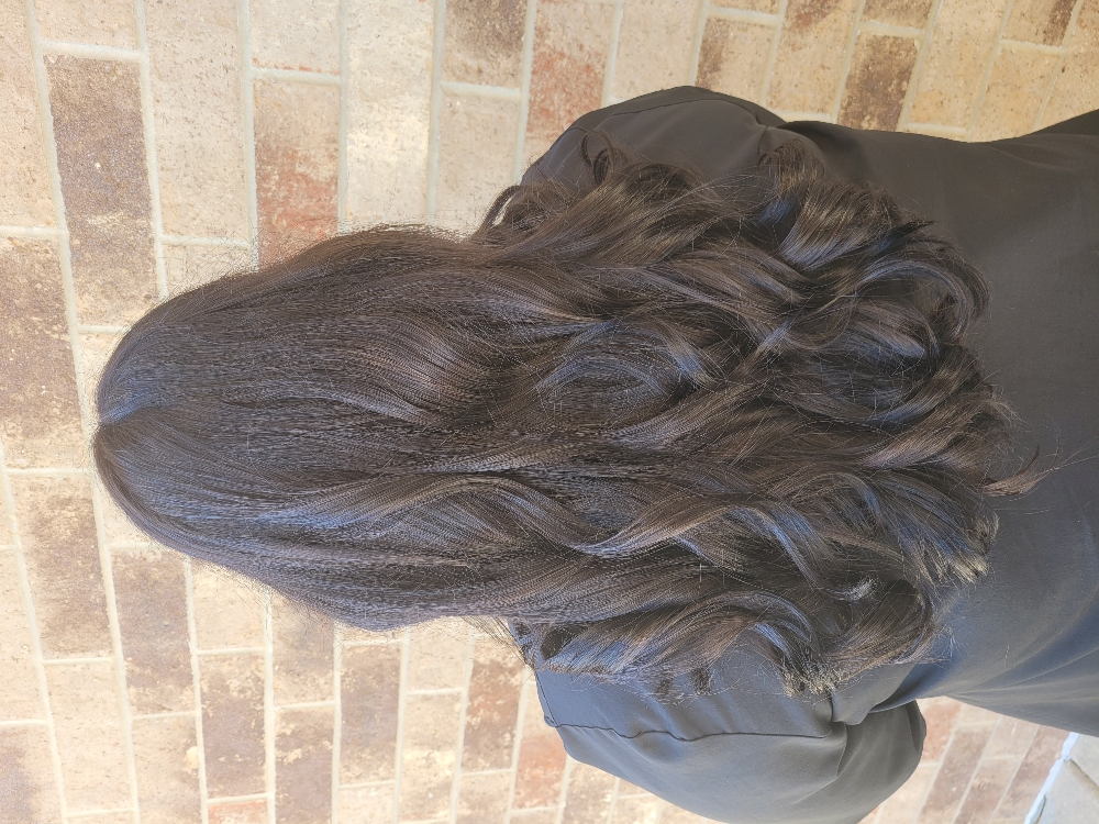 Single Color With Cut/Style at Salon Lush in Crown Point, IN