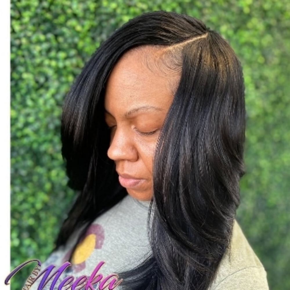 Quick weave (invisible part)