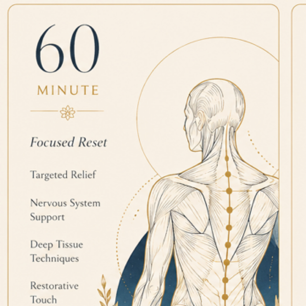 60 Minute • Focused Relief at Allinea Massage Studio in Atlanta, GA