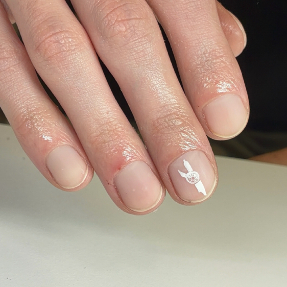 Men’s manicure at Avery’s Nails in Eaton, OH
