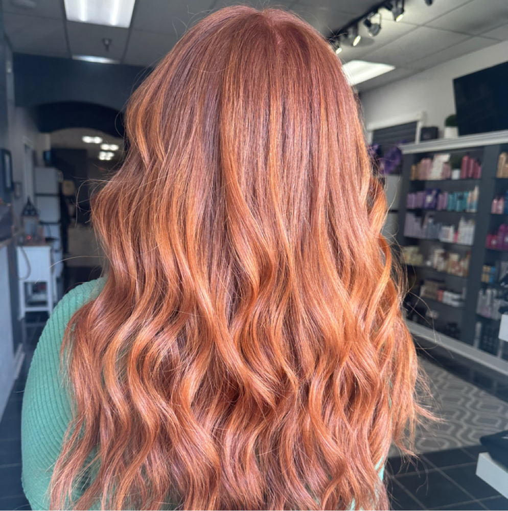 Shampoo Blowout/style at The Devoted Blonde Co in Chesterfield, VA