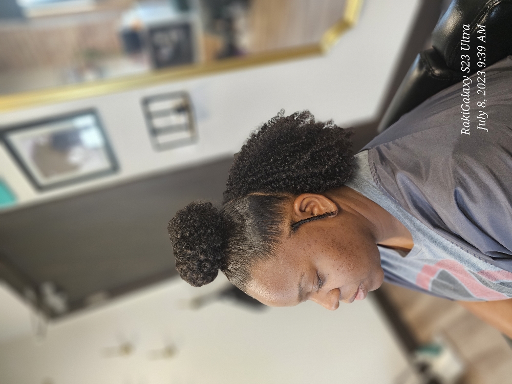 Textured (Wash+Go) Styling