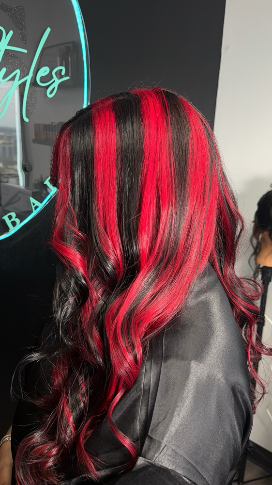 Chunky Highlights (y2k Style) at Karla Styles Beauty Bar in Houston, TX