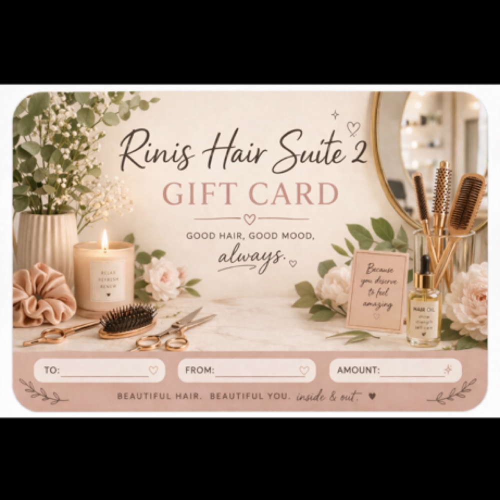 Gift Certificates at Rinis Hair Suite 2 in Hopewell Junction, NY