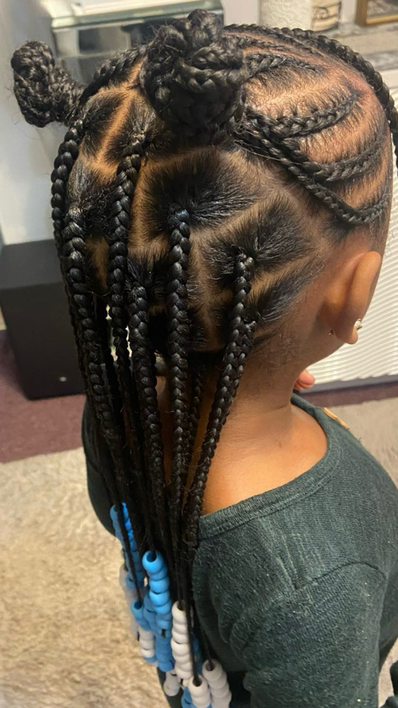 Half Up - Half Down at Braids & Bows in Columbus, OH