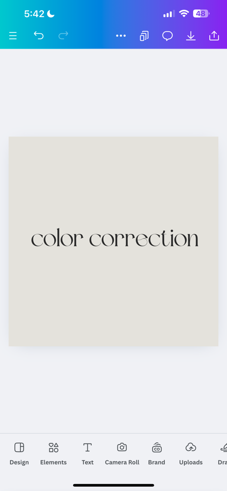 Color Correction