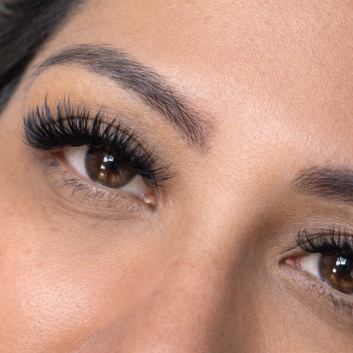 Volume lash extensions at Golden Key Beauty Lounge in Denver, CO