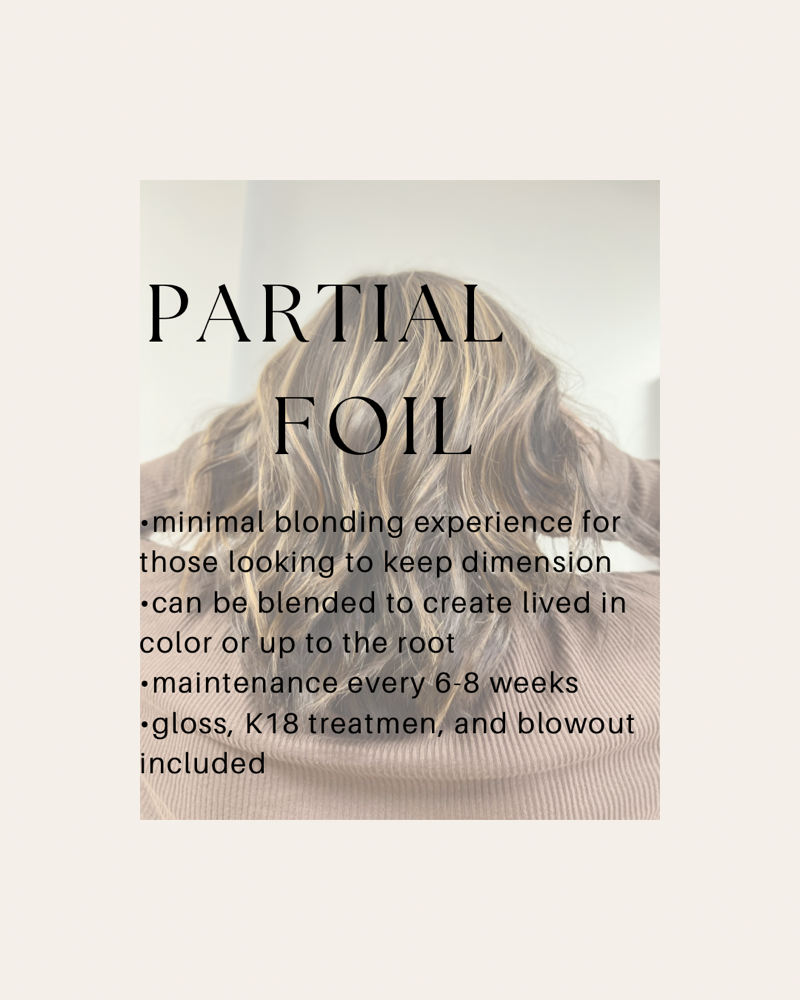 Partial Foil