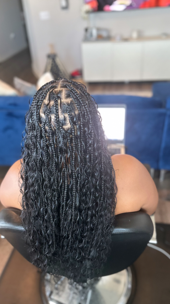 Premium Boho Box Braids- Large