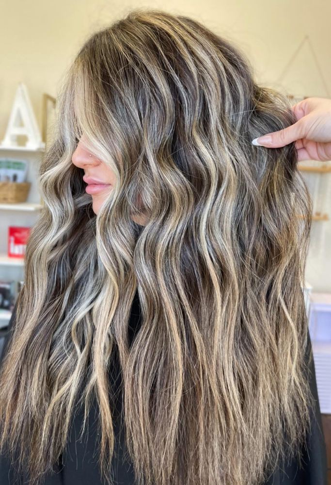 Full Custom Balayage at Luxury Blonde in Burleson, TX