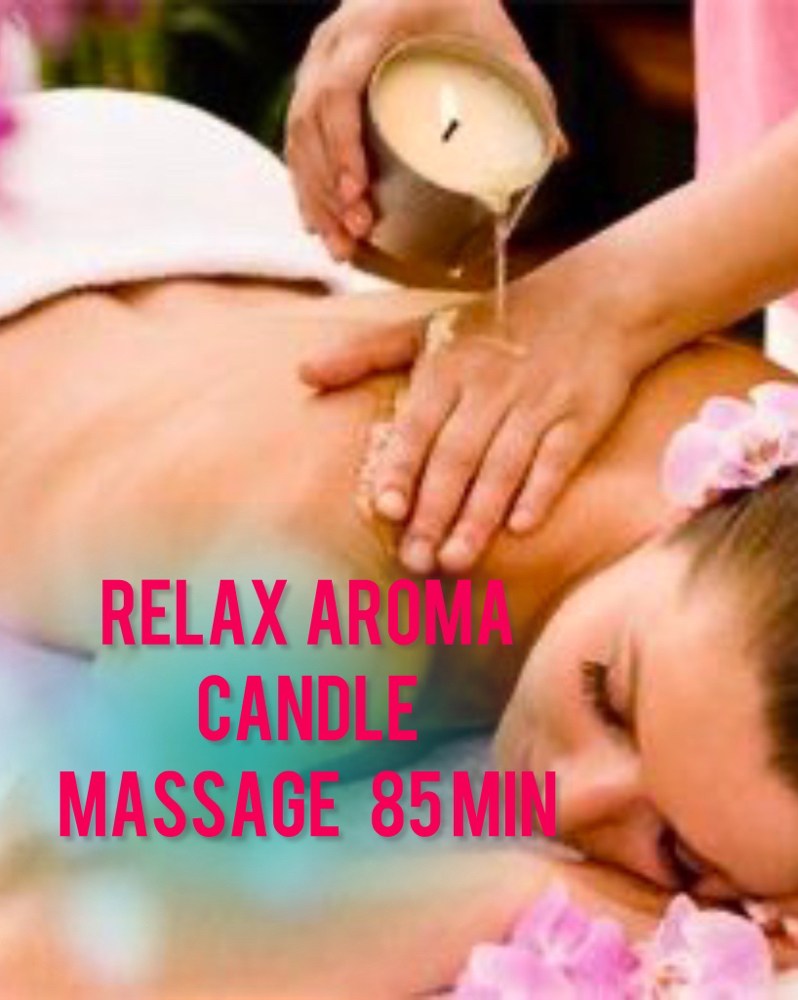 Relax Aroma Candle Massage