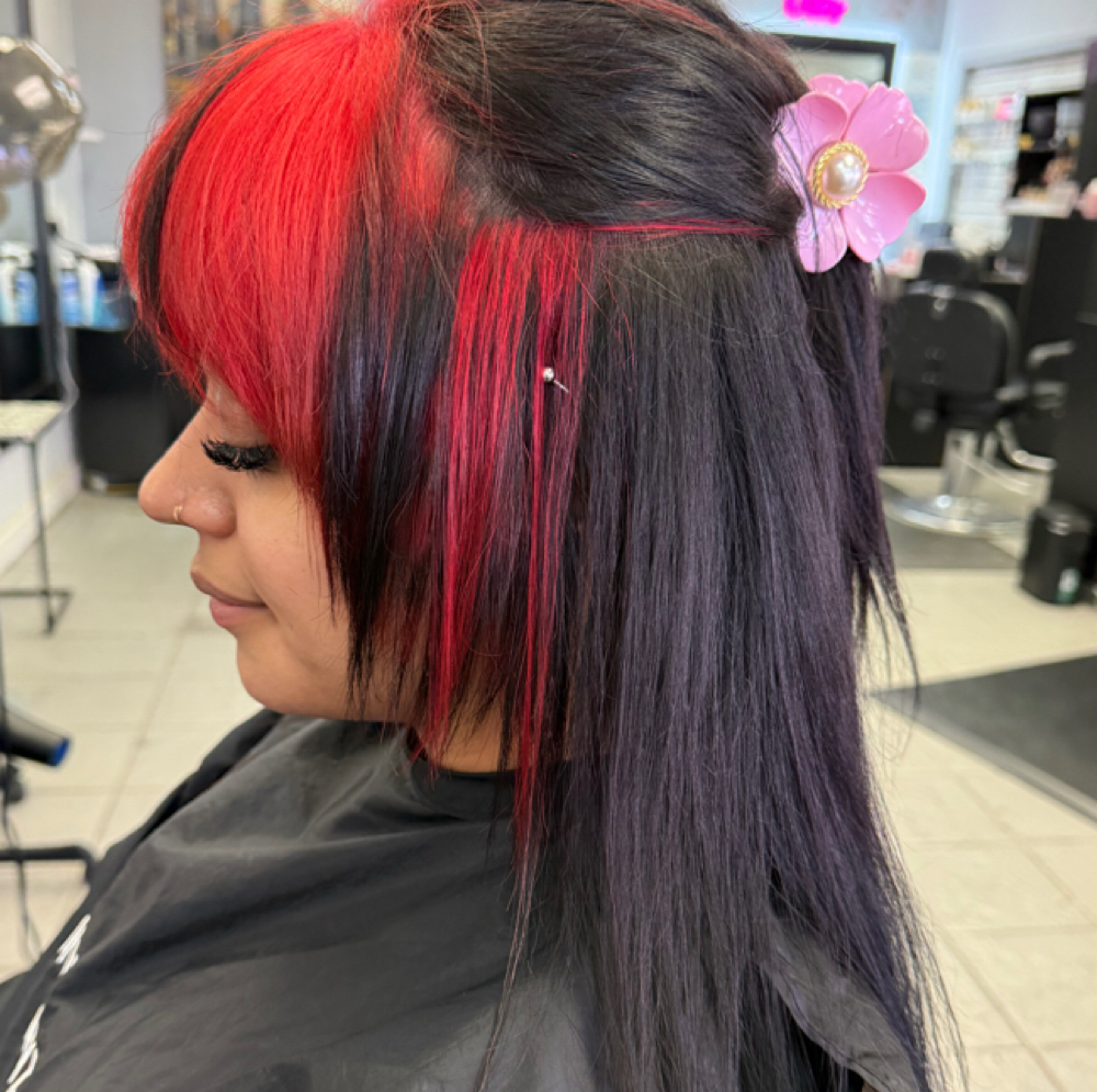 Bangs Trim at Arte & Beauty by Mela in Dallas, TX