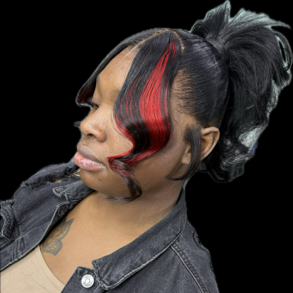 Frontal Ponytail at LacedbyTerri in N/A, NY