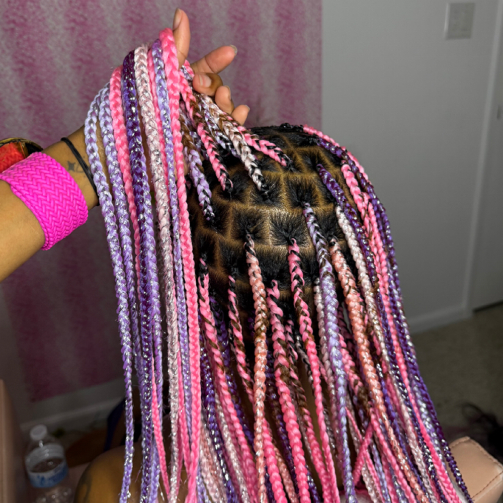 Knotless Braids (No Boho) at LiaLaidThat in Austin, TX