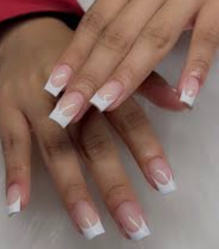 French Tip Manicure