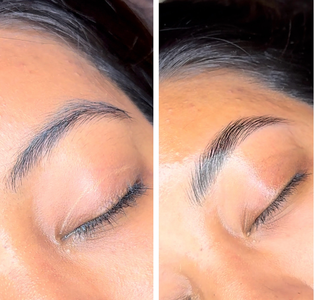 Eyebrow Lamination with Tint