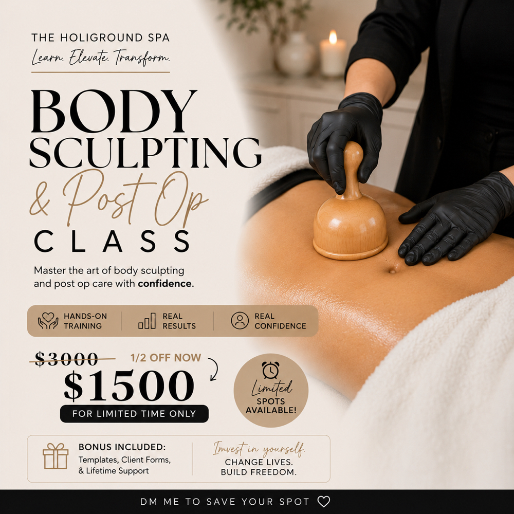 Post Op + Body Sculpting Course at The Holiground Spa in Lawrenceville, GA