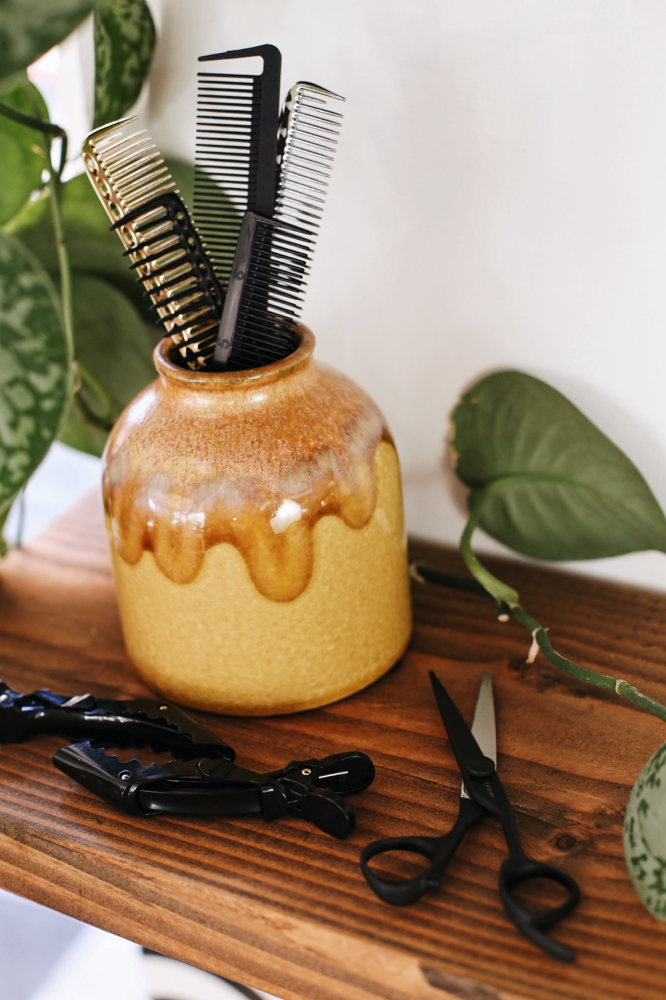 Women's Haircut -Abby Lead Designer at A's Elan Studio in Waterville, MN