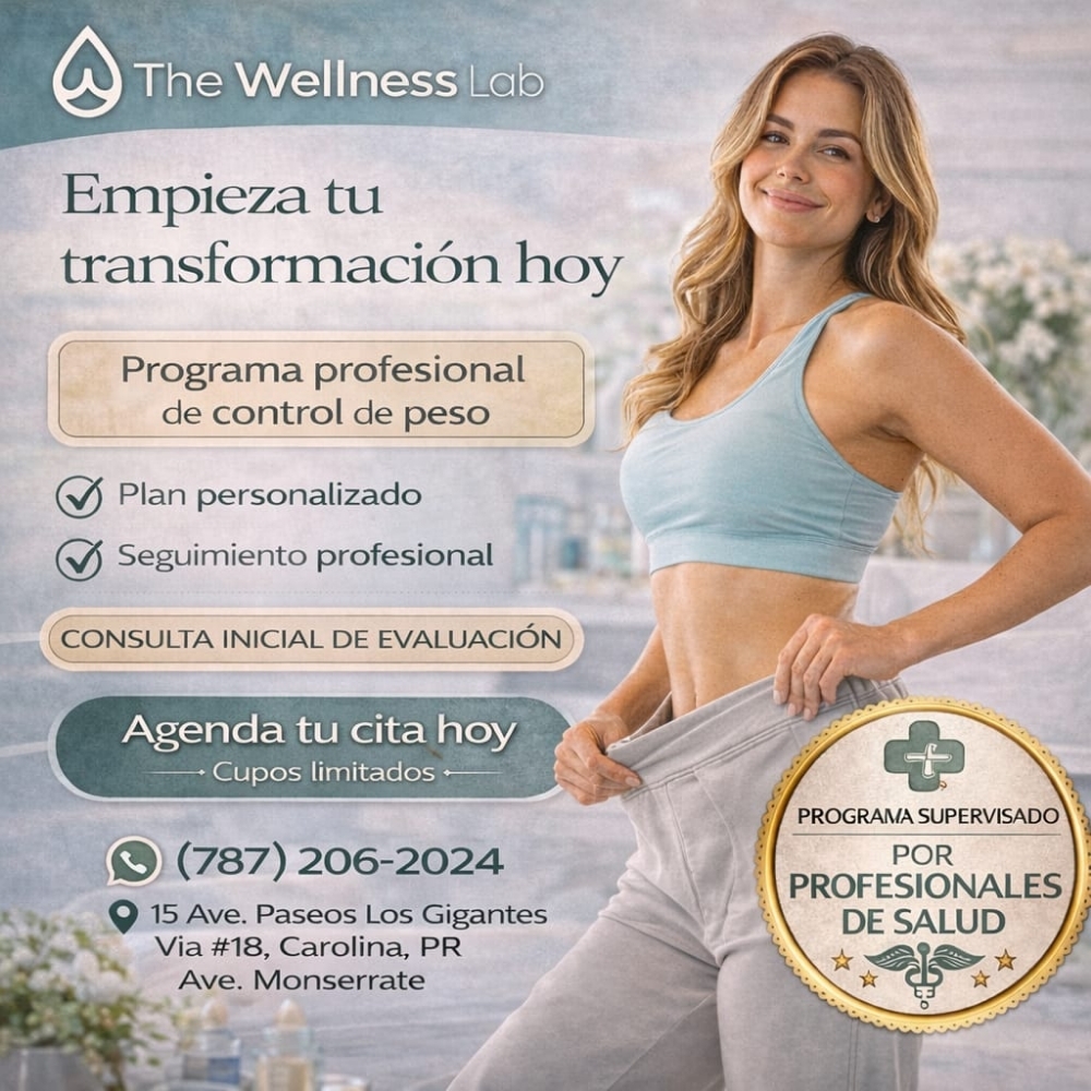 Paquete Inicial Control De Peso at The Wellness Lab PR in Carolina, PR