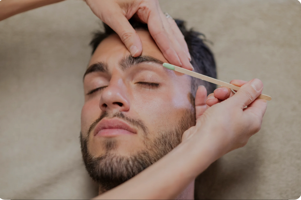 Male Brow Clean Up Waxing