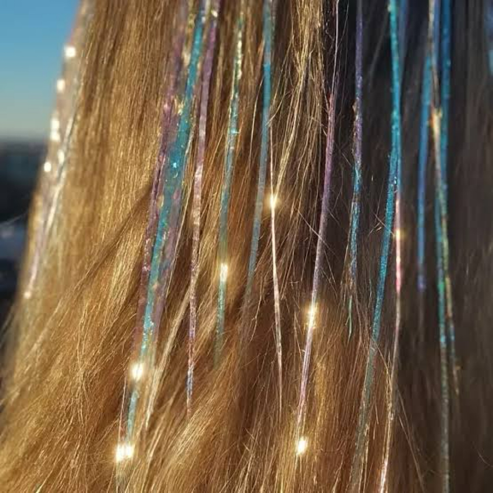 Tinsel at HairByDebbieKind   •AVEDA• in La Crosse, WI