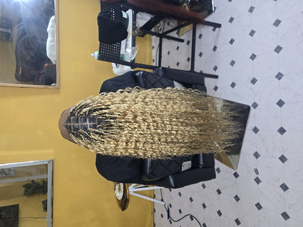 Knotless Braids Boho at Braids By Veronica in Lanham, MD