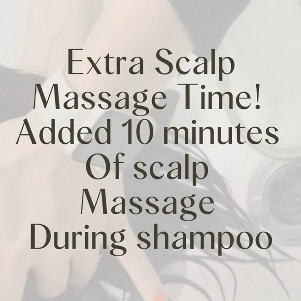 Extra Scalp Massage Time at Cuts By Ky in Hagerstown, MD