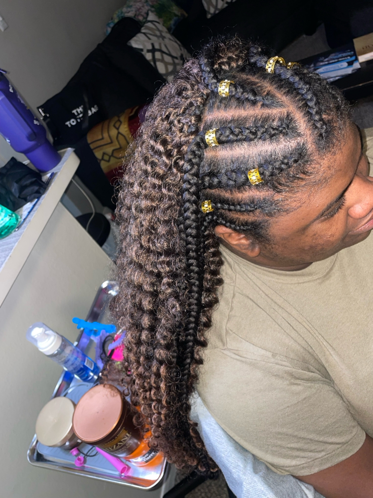 Combination Weave/ Install at Refined Beauty in Middletown, CT