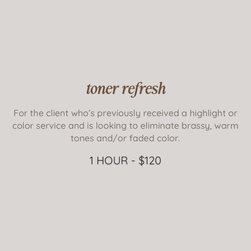Toner Refresh